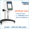 Máy đo độ nhớt DVPlus LV – Dải đo và tốc độ