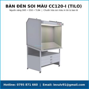 Hướng dẫn sử dụng bàn đèn kiểm tra màu CC120-I Tilo