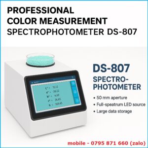 máy so màu CS-807 CHNSpec ứng dụng trong kiểm soát màu hạt nhựa và masterbatch